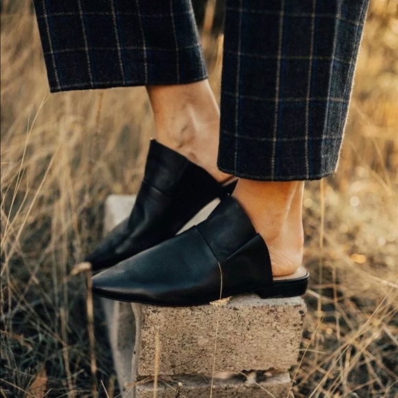 Free People Shoes - Free People Sienna Slip-On Mule Pointed Flats 7.5